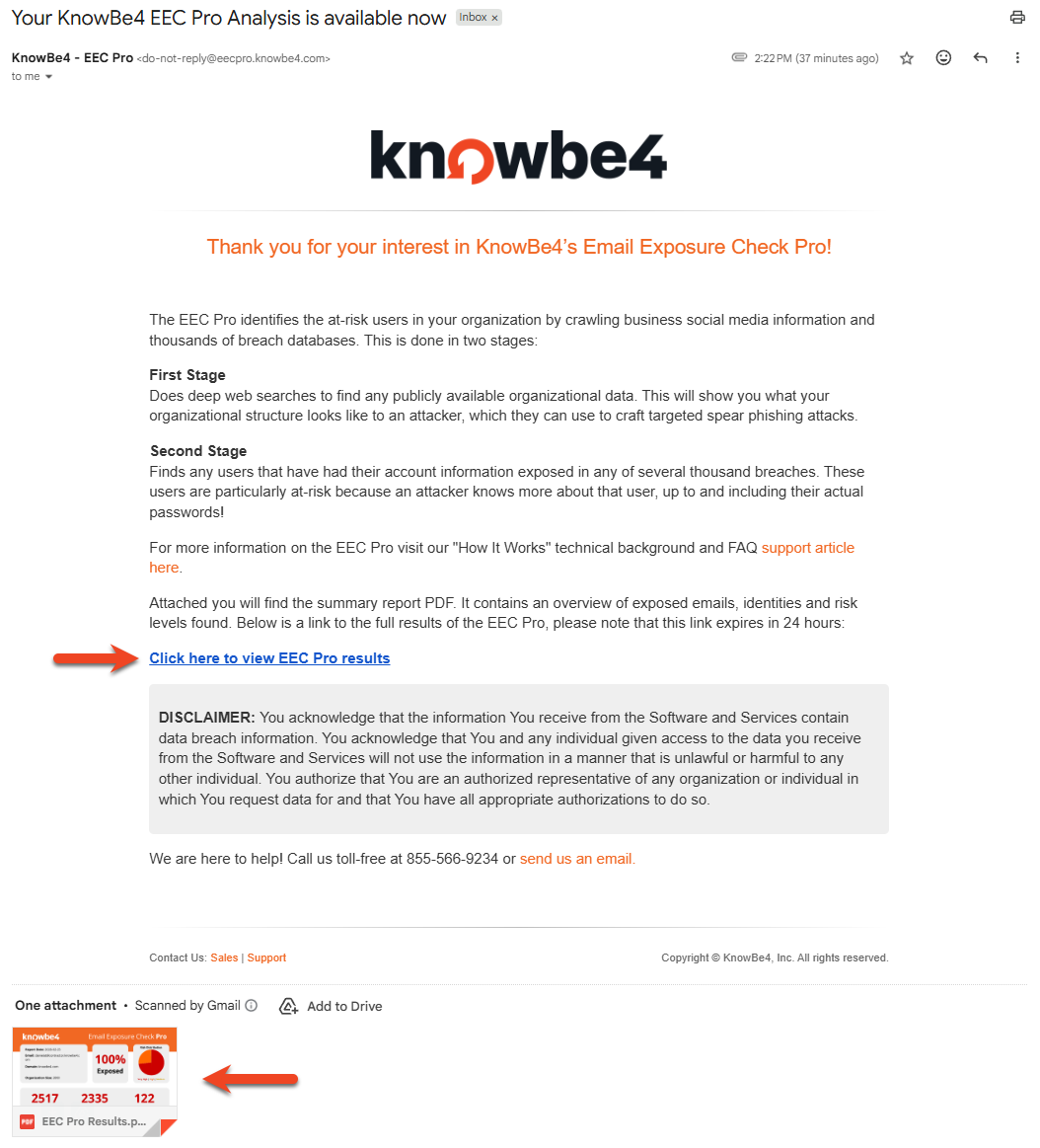Email Example PNG