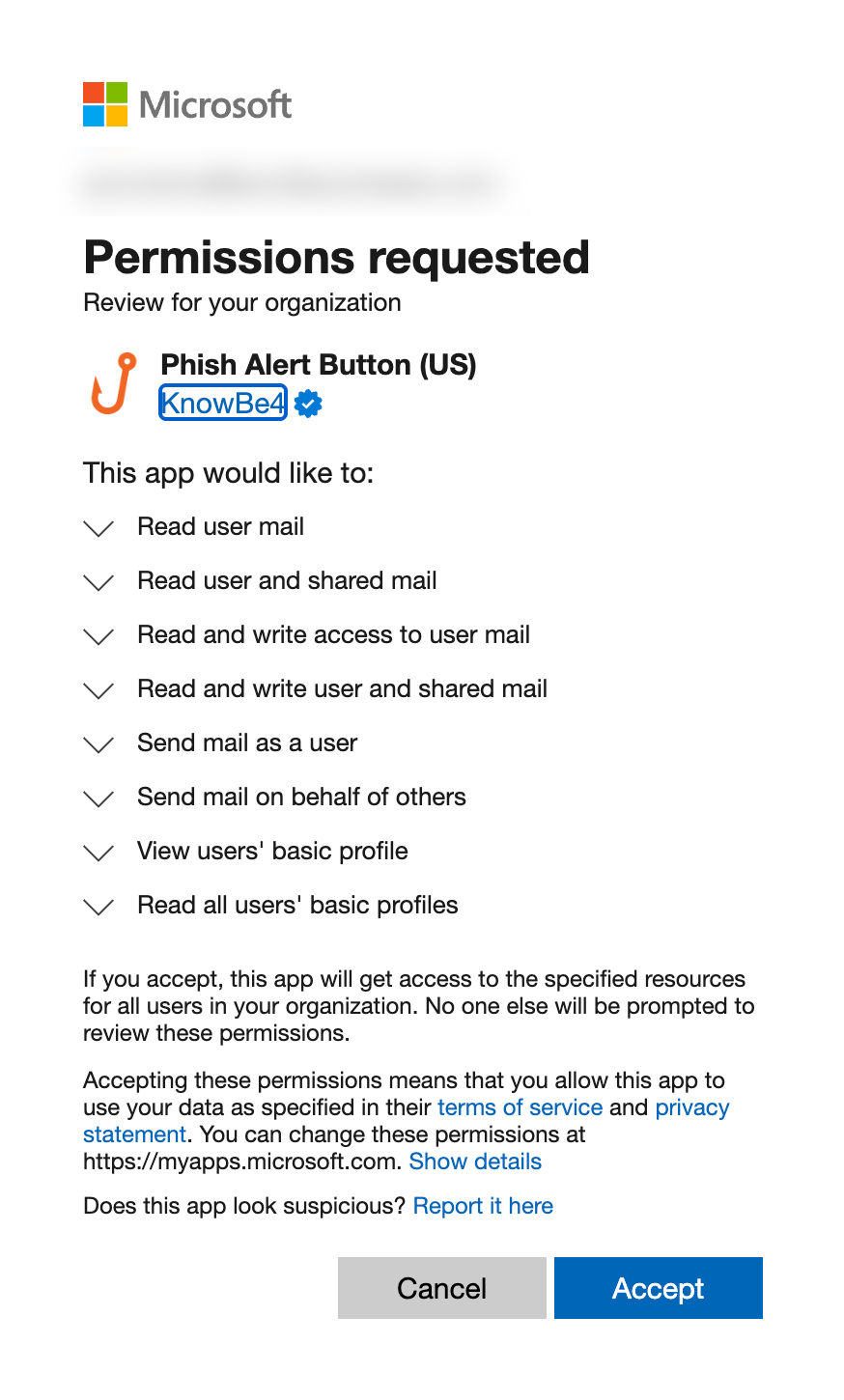 ハイブリッドPhish Alert Button（PAB）製品マニュアル – KnowBe4