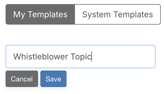 Add Vishing Topic