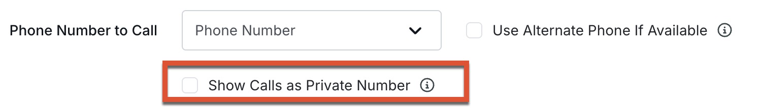 Vishing Private Number