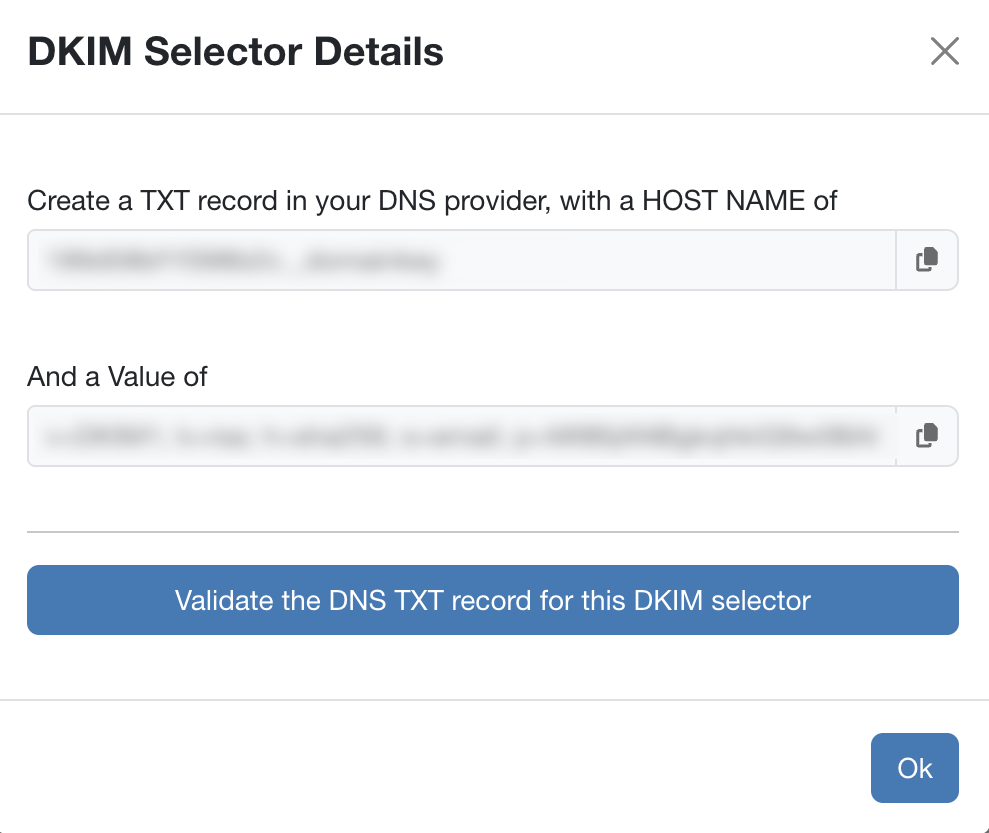 Selector Details